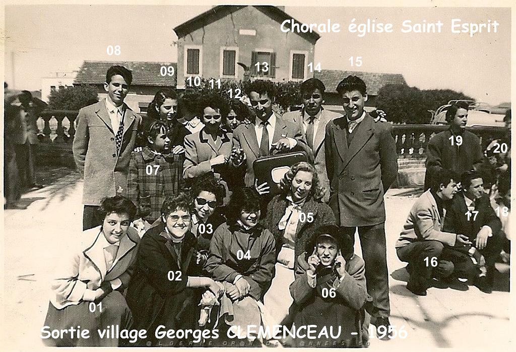 CHORALE ST ESPRIT D ORAN 1956 A GEORGES CLEMENCEAU.jpg